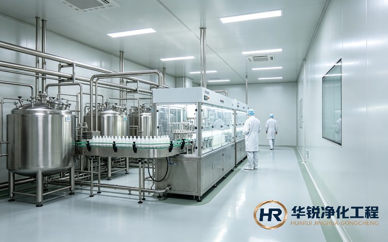 新疆乌鲁木齐某化妆品企业洁净车间工程
